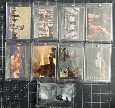 1998 Topps Star Wars Galaxy Collector #SW1- SW9 Complete Set  