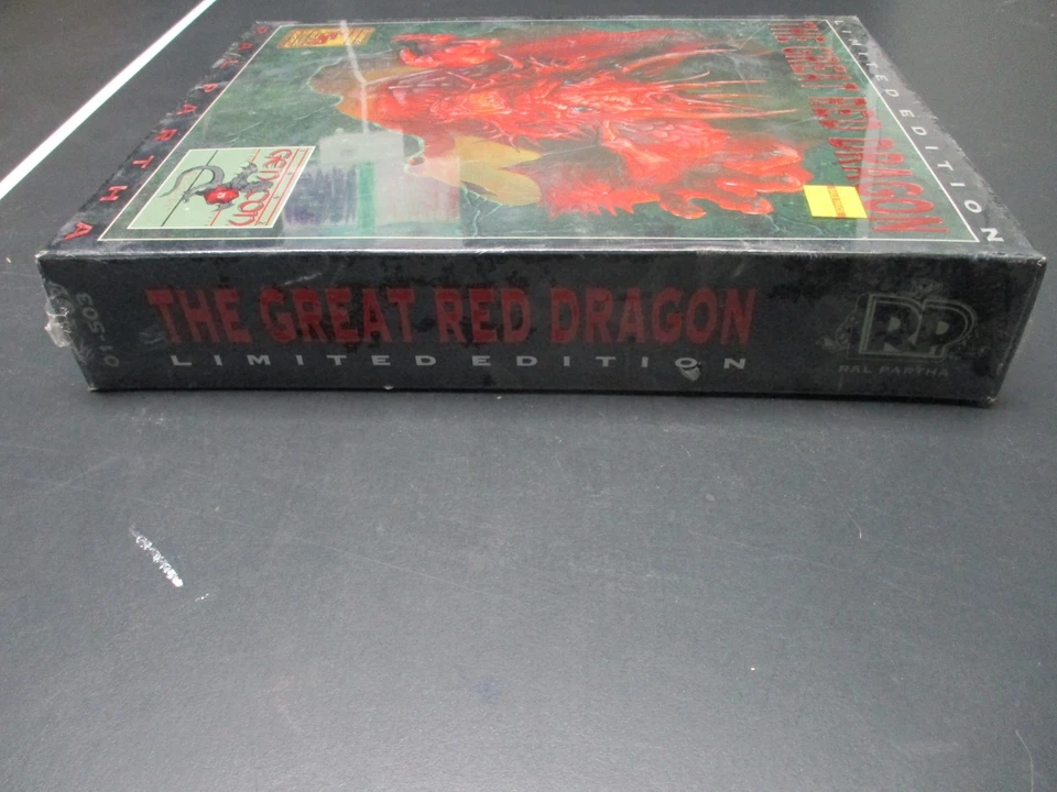 TSR/Ral Partha El Gran Dragón Rojo Edición Limitada GenCon25 01-503 Nuevo en Caja/Encogimiento Foto 4 de 4