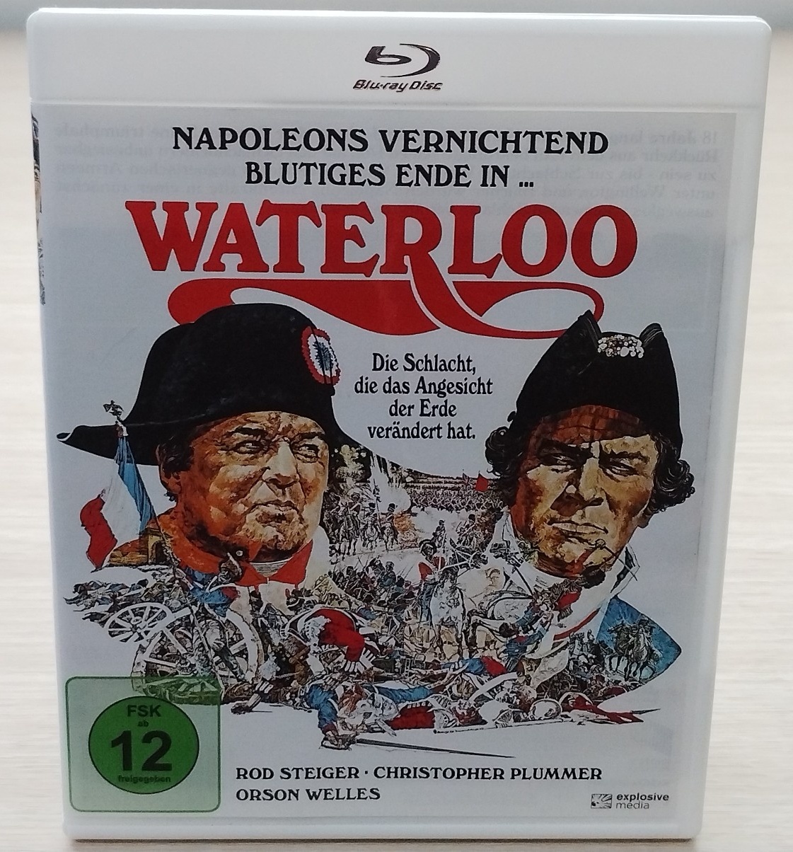Waterloo Blu-Ray In VGC German Import