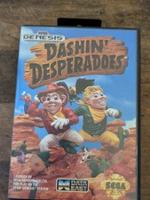 Dashin' Desperadoes Sega Genesis 1993 No Book