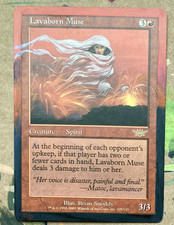 Lavaborn Muse (Legions) ALTERED with extended art, hand painted! [A]