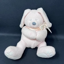 Kids II Pink Bunny Prayer Friends Rabbit Plush Bright Inspirations VTG Works