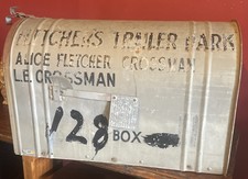 Superior Sheet Metal Works Co Mail Mailbox Galvanized Rural 23.25  x 11.5  x 15  