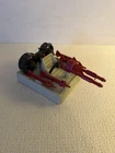 Vintage 1989 GI Joe Cobra Battlefield Robot Hovercraft Vehicle Antenna Broken