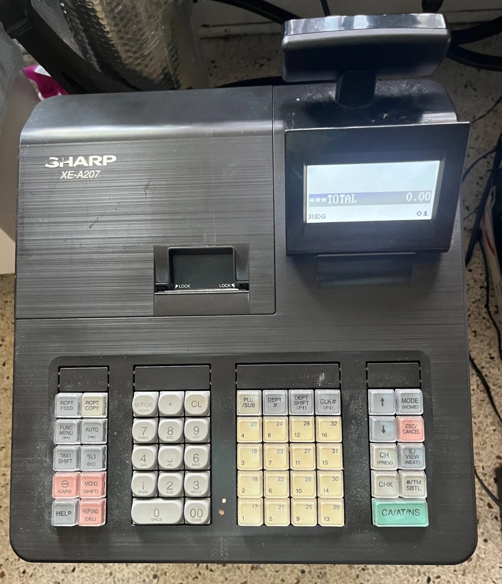 Sharp XE-A207 POS Cash Registers for sale - eBay