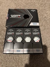 Callaway Chrome Soft X 2022 Triple Track Golf Balls. 1 Dozen. Brand New