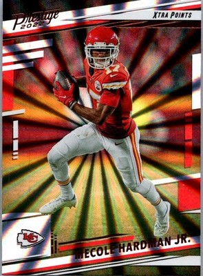 2022 Panini Prestige #145 Mecole Hardman Jr. Xtra Points Sunburst