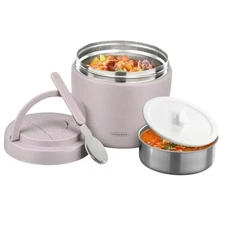 Thermo Food Jar for Hot Food Adults 32OZ Soup Thermo Lunch Containers Purple