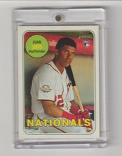 2018 Topps Heritage #502 Juan Soto RC Rookie Nationals Nr-Mt/Mint  A