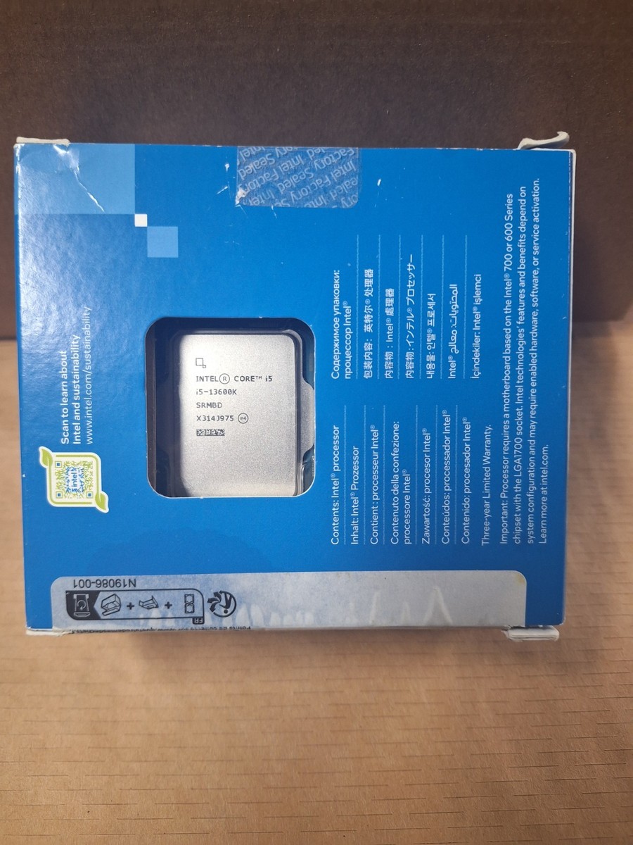 Intel Core i5-13600K Processor (5.1 GHz, 13th Gen, LGA 1700) Never