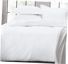 Pure White Duvet Cover King - 400 King: 3 Pc Duvet Cover Set Bright White
