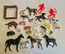 Mixed Vintage Farm Animal Cowboy Indian Horse Lot E5