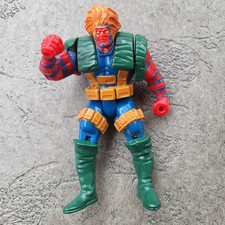 1993 TOYBIZ MARVEL X-MEN X-FORCE GRIZZLY 5" ACTION FIGURE MOC MUTANT SUPERHERO