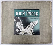 RICH UNCLE BOARD GAME, 1946 by PARKER BROTHERS INC. Mostly