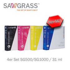 SAWGRASS - SubliJet UHD - 4er Set - 31 ml fü...
