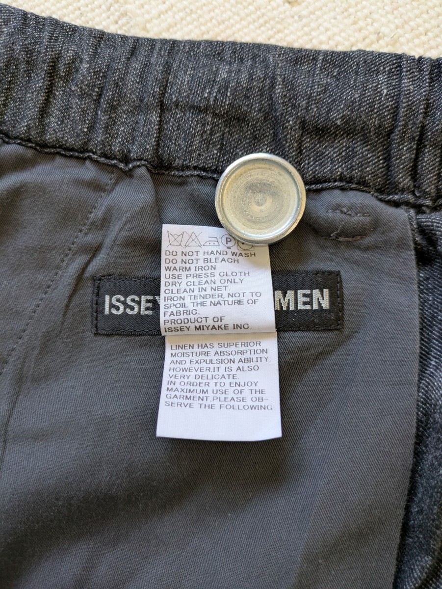パンツ im product ISSEY MIYAKE linen pants ISSEY MIYAKE MEN ◇ Linen Reversible Easy Pants / Bottom / 1