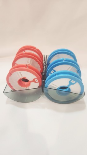 Leader Winding Spools For Dropper Rig—Six Spools— New - Afbeelding 4 van 7