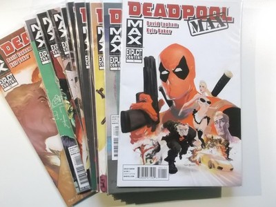 Deadpool MAX Heft 1 - 12 komplett US Marvel 2010 Zustand 1