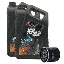5w20 Fully Synthetic Ecoboost Engine Oil ACEA C5 2x5L + Oil Filter Service Kit 8.00 per litre