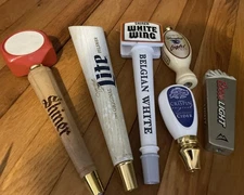 Beer Tap Handles Lot of 6 Various Brands in Very good condition