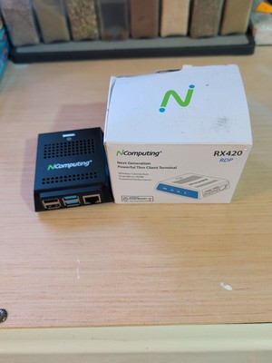 NComputing RX420 [RDP] Thin Client Cortex A72 BCM2711 Quad-core [4 Core] 1.50