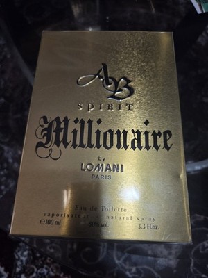 Lomani AB Spirit Millionaire Eau de Toilette Spray 100ml Bergamot Patchouli