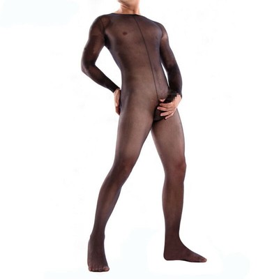 Herren Body Stocking Männlich Clubwear Body Stocking Bodys Transparent