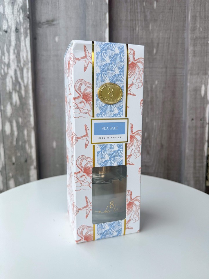 Metallic Reed Diffuser 8 Oak Lane Sea Salt Reed Diffuser | eBay