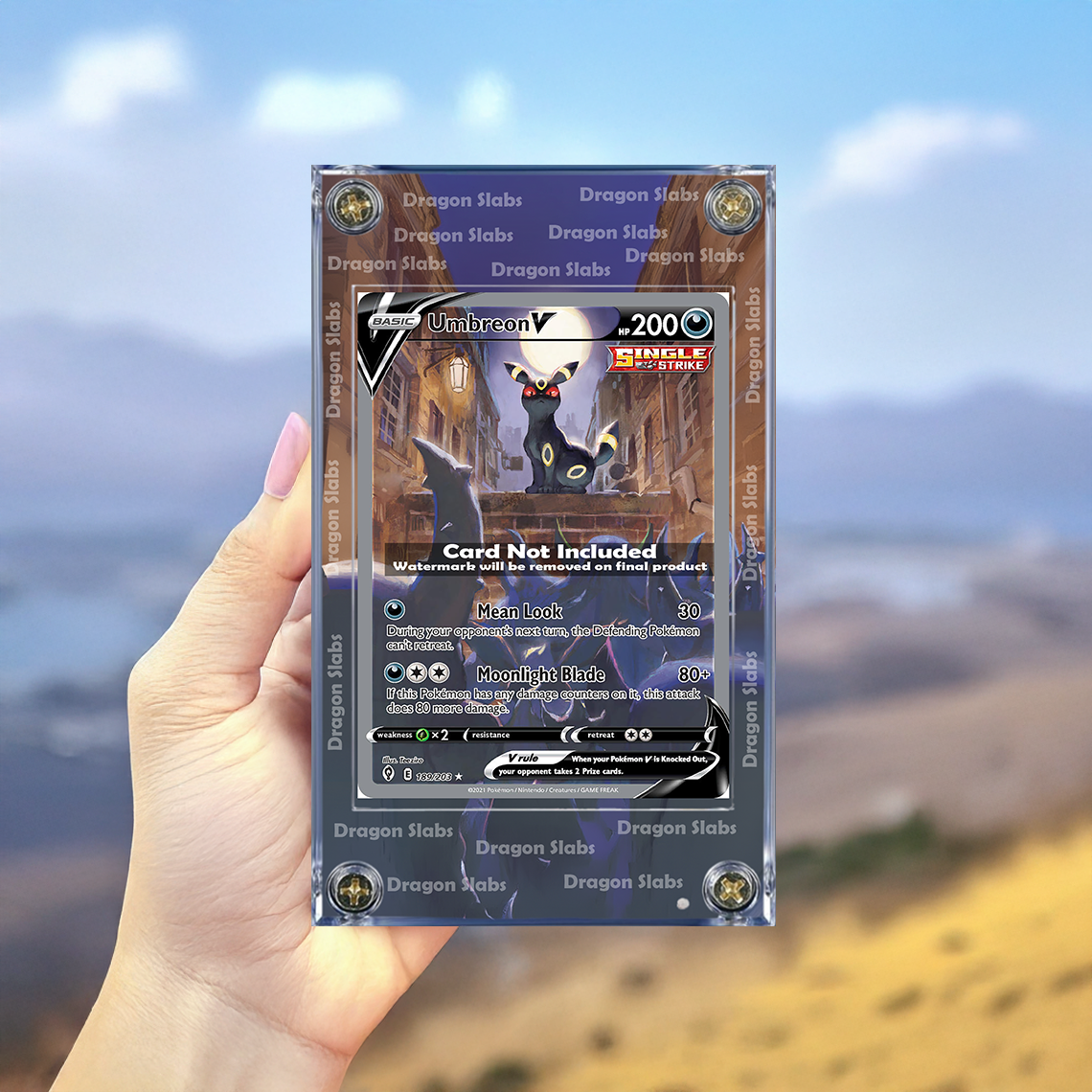 Pokemon Umbreon V 189/203 Evolving Skies Extended Artwork Case | eBay