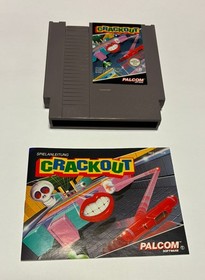 NES CrackOut mit OVP und Anleitung PAL Konami Crack out N.E.S.