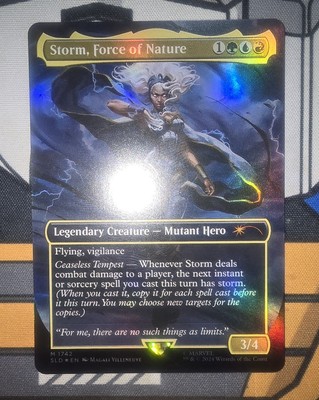 MTG - SLD Marvel - Storm, Force of Nature #1742 - Near Mint Foil