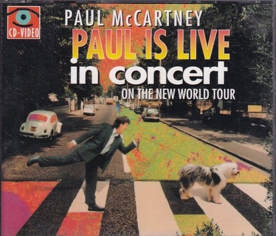 VIDEO-CD: PAUL McCARTNEY ''Paul Is LIve - In Concert On The New World Tour'' 2CD