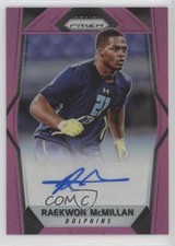 2017 Panini Prizm Rookie Auto Pink Prizm Raekwon McMillan #RA-RM Auto 3f2