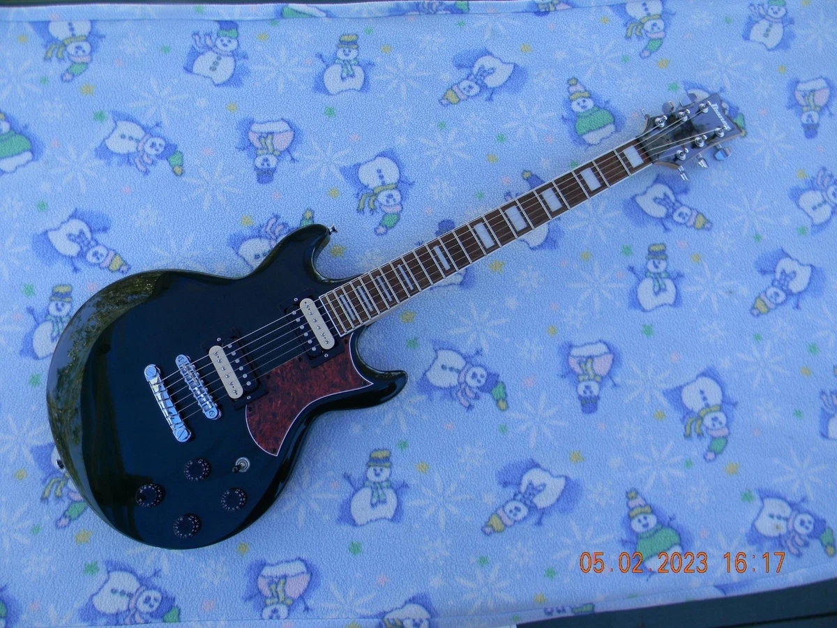 Ibanez AX120 Metallic Forest Green Zebra PAF Output Humbuckers