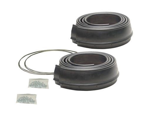 Pacer Performance 52-189 Flexy Flares Black 2-1/2" x 58" Heavy Duty Reinforce...