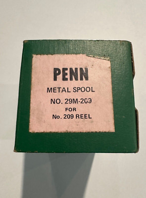 PENN PART - 29M-209 Stainless Spool 3PC Assembly #B Fit Peer Monofil Sr 209 209M