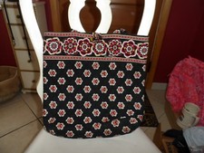 Vera Bradley toggle tote in Pirouette pattern 2