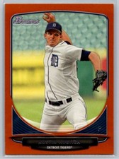 2013 Bowman Draft #BDPP53 Austin Kubitza Orange 105/250