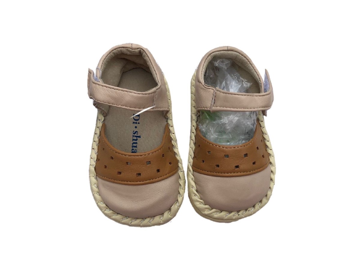 Baby Infant Toddler High-quality Sheep-leather Girls Shoes, Size