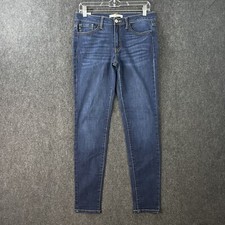 KanCan Skinny Jeans Women s 9/28 Blue Mid Rise Stretch Denim Stretch