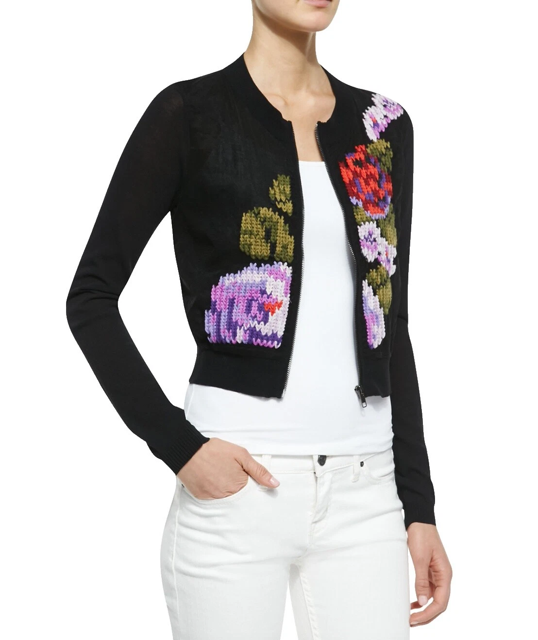 Suéteres Negro Algodón Nanette Lepore para Mujeres