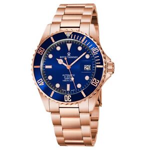 Revue Thommen Men's Diver Blue Dial Stainless Steel Automatic Watch 17571.2165