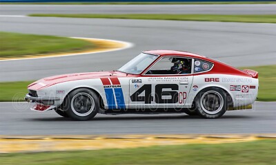 Datsun 240Z BRE C Production John Morton Vintage Classic Race Car Photo CA-1655