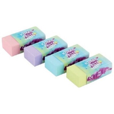 KUM Radierer Radiergummi Eraser Synthetik Pastell Farben zur Auswahl PVC-frei