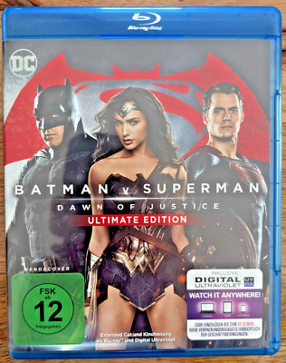 *BluRay- Batman vs Supermann -Ultimate Edition-Dawn of Justice-FSK12