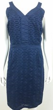 Old Navy Womens Dress Plus Size 16 Blue Sleeveless Tank Midi Summer Spring 