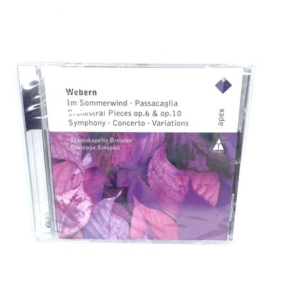 Webern: In Sommerwind / Passacaglia by Webern CD NEW