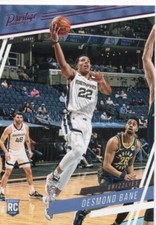 2020-21 Panini Chronicles Prestige Pink #60 Desmond Bane Rookie Card
