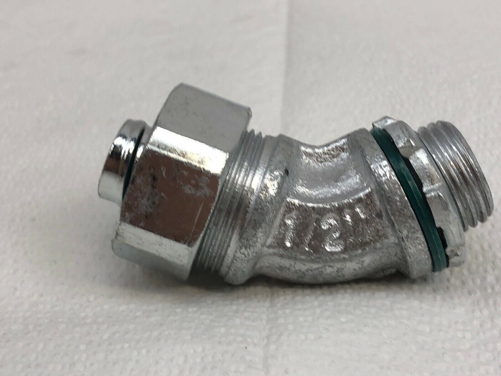 Konkore LTQ5045KON LiquidTight 45 deg Connector w/Screw On Ferrule