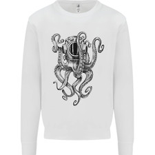 Scuba Tauchen Octopus Diver Kinder Sweatshirt...
